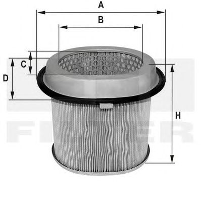 FIL FILTER hp4556 -  Воздушный фильтр